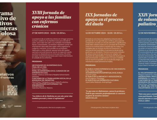 Programa educativo de Paliativos Sin Fronteras 2024 – Tolosa