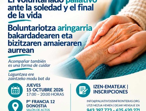 JORNADA | El voluntariado paliativo ante la soledad y el final de la vida