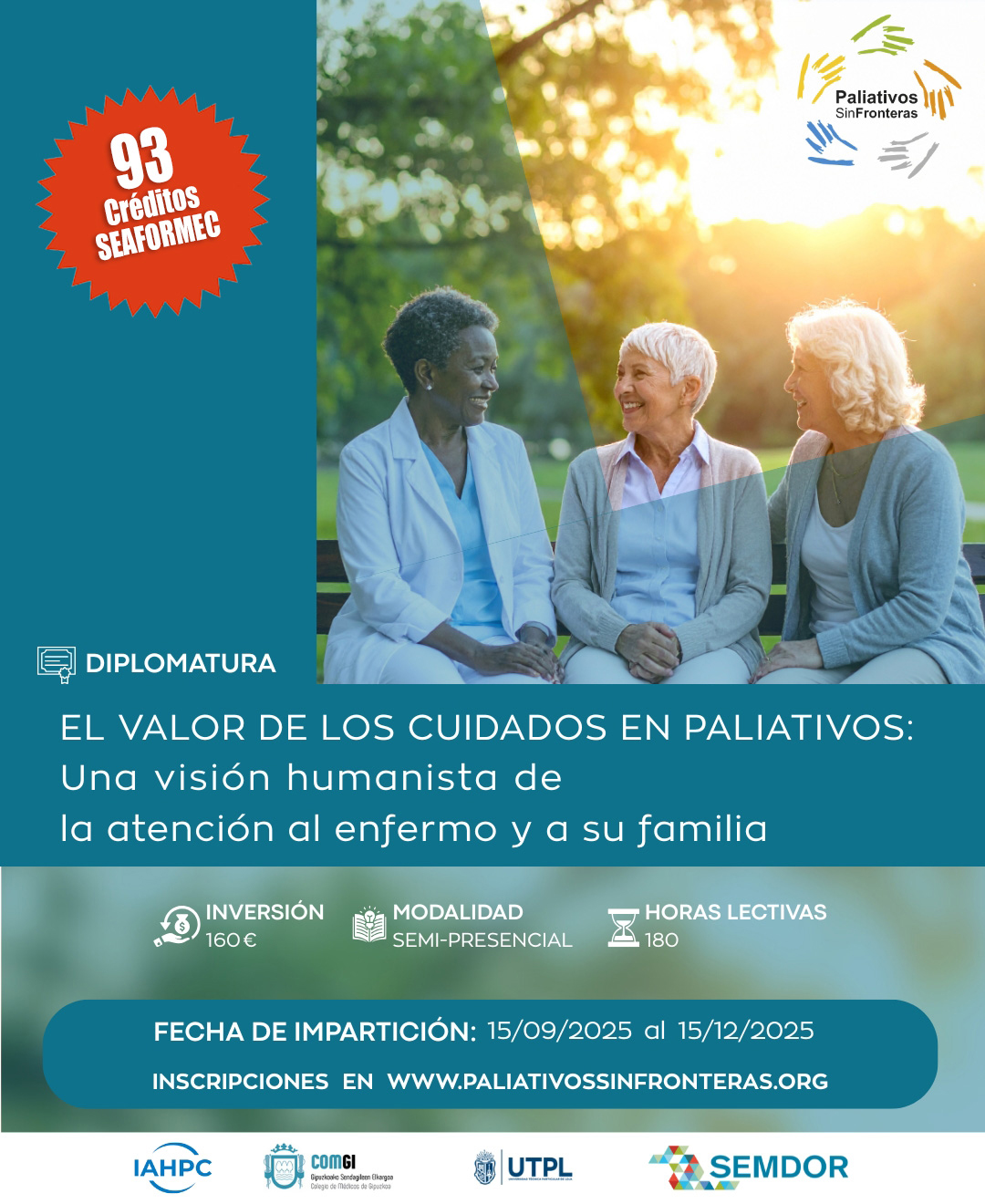 CURSO ONLINE SEMI PRESENCIAL El Valor De Los Cuidados En Paliativos 